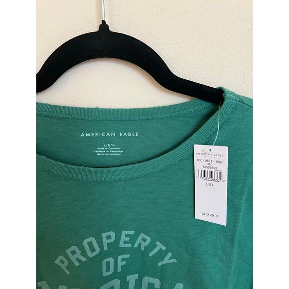 American Eagle - "Property of American Eagle" T-Shirt - Picture 2 of 3